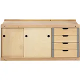 Sjöbergs Hobelbank-Unterschrank '0042' für Nordic Plus 1450 98,5 x 43 x 46 cm