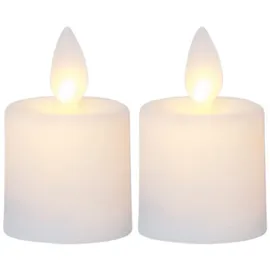 Star Trading M-Twinkle LED-Kerze 6 cm 2 St. weiß