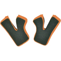 AFX FX-17, cheek pads - Orange Néon - XXL