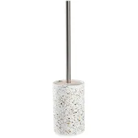 Zeller WC-Bürstengarnitur Terrazzo, Zement Ø 10,3 x 42 cm