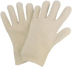 NITRAS Baumwoll-Trikot-Handschuhe 5202 , 1 Packung = 12 Paar, Größe 10