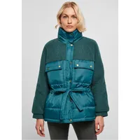 URBAN CLASSICS Sherpa Mix Puffer Jacket Jasper S