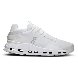 On Cloudnova 2 Sneaker, Herren in all white, Größe 43 - 42.5 EU