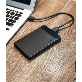 UGREEN 30847 Speicherlaufwerksgehäuse HDD/SSD-Gehäuse Schwarz 2,5′′