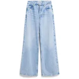 Armedangels Wide Jeans mit Bindegürtel Modell ASTRAEAAS Jeansblau, 30/32