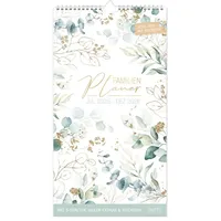 Häfft Familienplaner 25/26 Wand-Kalender 5-spaltig 18 Monate [Blattgold]