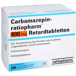 CARBAMAZEPIN-ratiopharm 400 mg Retardtabletten 200 St
