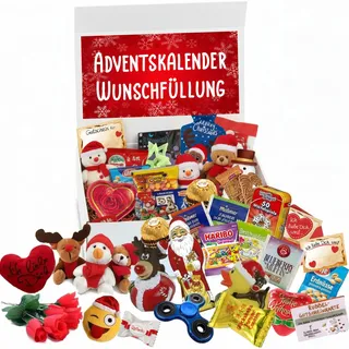 Wunsch-Füllung für Adventskalender zum selber Befüllen - Auswahl aus über 400 Füllartikeln. für Frauen, Männer, Kinder und Partner.