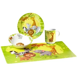 Ritzenhoff & Breker Tischset Afrikatiere 45 x 30 cm Kunststoff Bunt