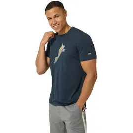 super.natural Duck Dive Tee Kurzarm-T-Shirt Blau L