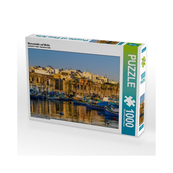 CALVENDO Puzzle CALVENDO Puzzle Marsaxlokk auf Malta 1000 Teile Le, 1000 Puzzleteile