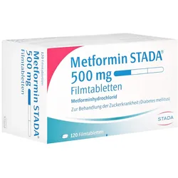 Metformin Stada 500 mg Filmtabletten 120 St