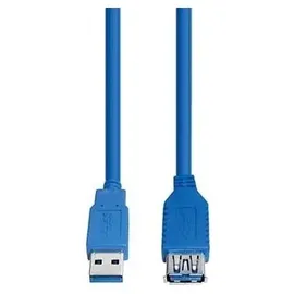 E+P Elektrik USB3.0 Verlängerung AA 1,5m,blau CC318/1