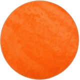 GÖZZE Badematte »Rio Premium«, Höhe 18 mm, rutschhemmend beschichtet, fußbodenheizungsgeeignet-schnell trocknend, orange