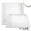 Fiai IsoLED Rahmen RAL 9016 neutralweiß Push/DALI dimmbar EEK C A-G Fiai IsoLED 115714
