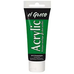 KREUL el Greco Acrylfarbe permanentgrün 75,0 ml