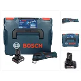 Bosch GOP 12V-28 Professional Akku Multi Cutter 12 V Brushless + 1x Akku 6,0 Ah + L-Boxx - ohne Ladegerät