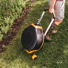 Fiskars Waterwheel XL Schlauchwagen 27 m schwarz, orange