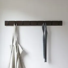 Umbra Garderobenleiste Flip 8 Walnuss