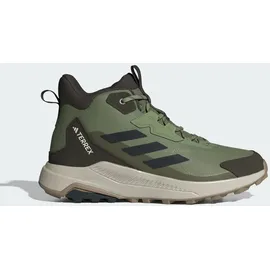 adidas Herren Multifunktionsschuhe TERREX Anylander Mid, Wanderschuh - Tent Green / Core Black / Olive Strata - 47 1/3 in Grau TENGRN/CBLACK/OLISTR