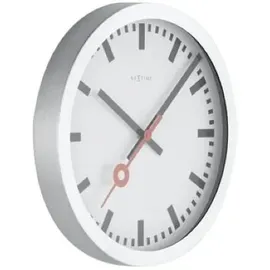 Nextime Tisch- Wanduhr Station Stripe Index Ø 35 cm