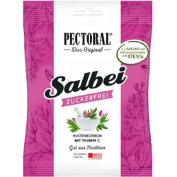 PECTORAL Salbei Bonbons zuckerfrei 60 g Bonbons