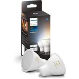 Philips Hue Weiß Ambiance 4.3 W GU10 Set 2tlg