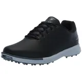 SKECHERS Herren Tempo Waterproof Golf Shoes Sneaker, Schwarz Grau, 43 EU