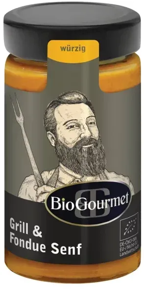BioGourmet Grill & Fondue Senf bio