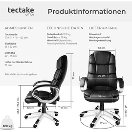 Tectake Jonas schwarz