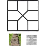 Relaxdays 10 x Betonform, Gussform schwarz