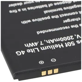 AccuCell Akku nur passend für den Archos AC50FHE Akku AC50FHELI Archos 50f Helium Lite 4G, GX395872