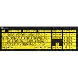 LogicKeyboard XL Print PC Slim Line NERO DE