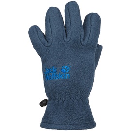 Jack Wolfskin Fleece Glove Kinder Gr.128 - Handschuhe - blau