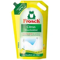 FROSCH Frosch Voll-Waschmittel Citrus 1,8L mit weiss Kraft Formel (1er Pack) Vollwaschmittel