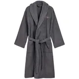GANT Bademantel ARCHIVE SHIELD TERRY ROBE Grau S