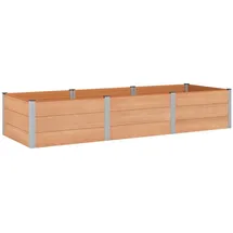 vidaXL Hochbeet 300 x 100 x 54 cm Braun