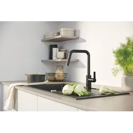 Grohe Start Einhebelmischer Mattschwarz