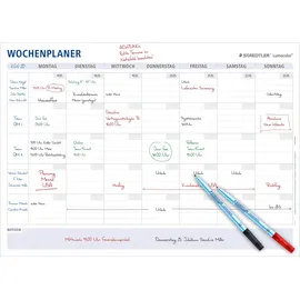 Staedtler Wochenplaner Lumocolor 2025 Grau