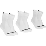 GripGrab Lightweight SL Regular Cut Sommer Socken 3er Pack Weiß 44-47