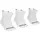 GripGrab Lightweight SL Regular Cut Sommer Socken 3er Pack Weiß 44-47