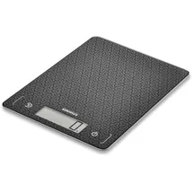 Soehnle Küchenwaage Page Comfort Mosaic, Mosaic Design, digitale Küchenwaage, Haushaltswaage mit großer Wiegefläche, Gewicht bis zu 10kg (1-g-genau), elektronische Waage mit Zuwiegefunktion