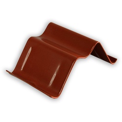 Alu-Eishalter, Original IceStop für Blechdächer, mittlere Eis-/Schneelast, ca. 8cm breit, rot