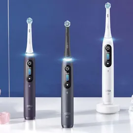 Oral B iO Series 8 black onyx + 2. Handstück white alabaster