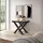 SKRAUT HOME 302 x 73 x 90 cm Eiche schwarz