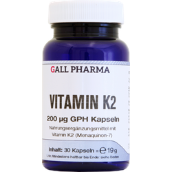 Vitamin K2 200 μg GPH Kapseln 30 St