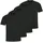 HAJO T-Shirt 4er Pack schwarz 5XL