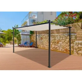 Jet-Line Pavillon Luxor 3 x 4 m Beige/Anthrazit