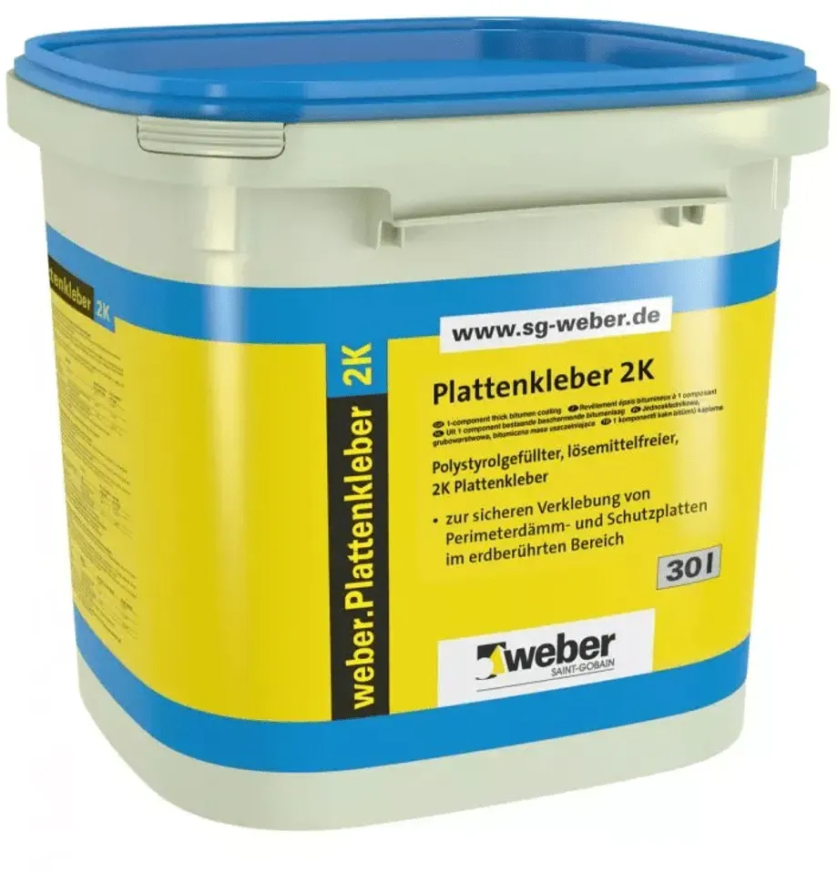 Bitumenkleber - weber.Plattenkleber 2K - 30ltr