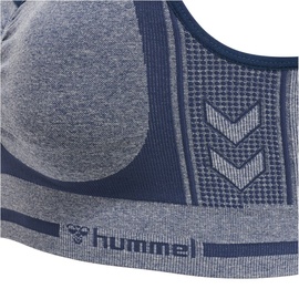 hummel hmlMT Lulu Seamless Scrunch BRA - Blau - XS